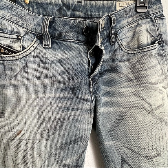 Diesel Cuddy 008LU Skinny Jeans Vintage W28 L 34 Wicked Like New - Picture 12 of 14